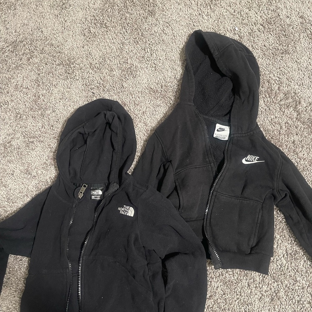 The North Face Kids Black Hoodie